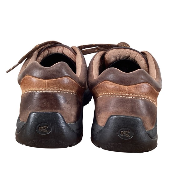 KEEN Brown Leather Hiking Shoes Women's Size 8.5 - Picture 4 of 8